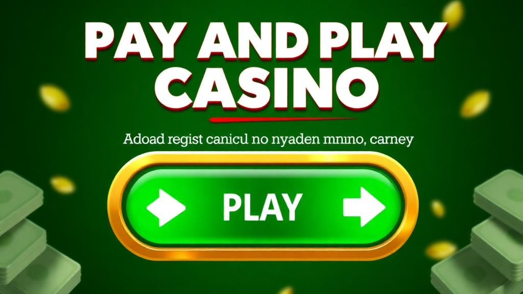 Pay and Play casino utan registrering
